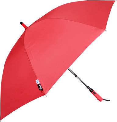 

Johns I Auto 610mm Straight Fold Auto Open and Close Electric Red Colour Umbrella(Red)