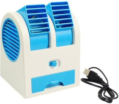 

Bluebells India ™Mini Fan Air Conditioning HB-168 USB Fan Cooler COOLERMINI AC06 USB Fan(Orange)