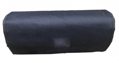 

Oscar Small Travel Velvet Jewelry Case Roll Bag Organizer for Necklace Bracelet, Organizer Chain Vanity Box(Black)