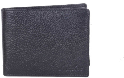 

Leathox Men Black Genuine Leather Wallet(2 Card Slots)