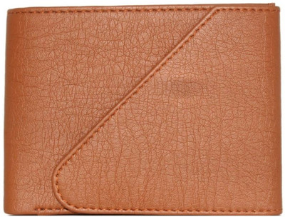 

Quetzal Men Tan Genuine Leather Wallet(5 Card Slots)