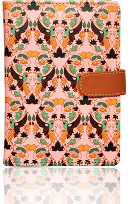 

fizza Women Multicolor Genuine Leather Wallet(8 Card Slots), Brown;multicolored;peach;pink;tan;tan brown
