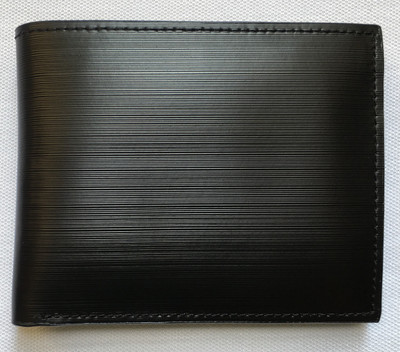 

LEXTAVIS Men Black, Black Genuine Leather Wallet(9 Card Slots)