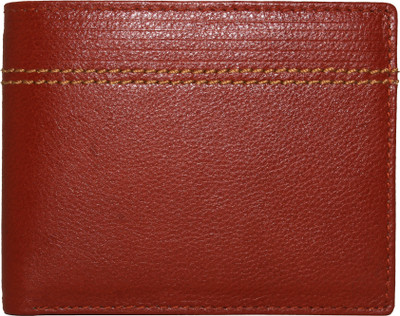 

Wildmount Men Maroon Genuine Leather Wallet(3 Card Slots)