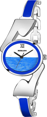 

Mikado Blue Exclusive Ocean design Analog watch for Women and Girls Watch - For Girls