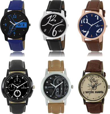 

LOREM Men Watch With Attractive Look LR 013_014_029 _LD 01_02_03 Watch - For Men