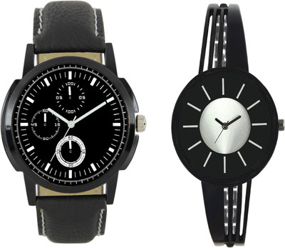 

Shocknshop LR13_212 Designer Analog Chain Strap Couple Watch - For Men & Women