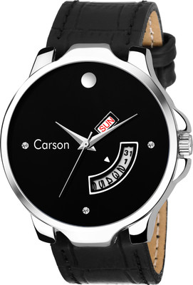 

Carson CR9027 SKWRL® Diamond Studded Watch - For Men