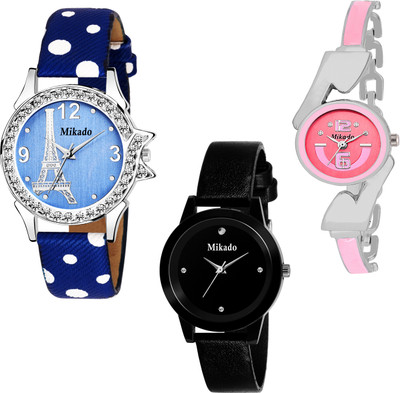 

mikado Princess Collection Combo watches For Women And Girls Watch - For Women