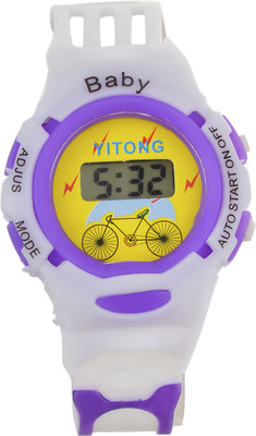 

meswarn baby white purple Watch - For Boys