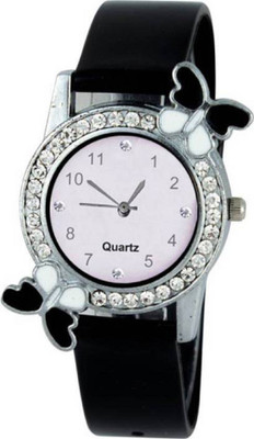 

Miss Perfect Black Butterfly Stylish PU Belt Watch For Girls & Women Watch - For Girls Watch - For Men & Women