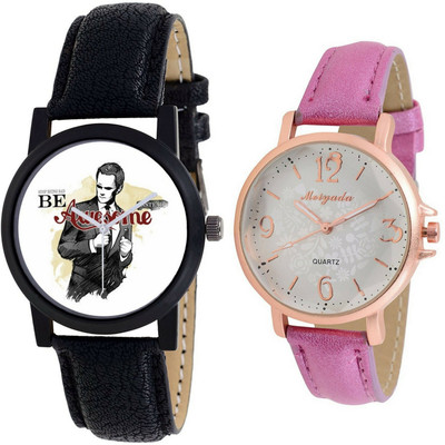 

Orayan Combo Of Analog Watch For Mens And Womens-M003-S106 Watch - For Couple