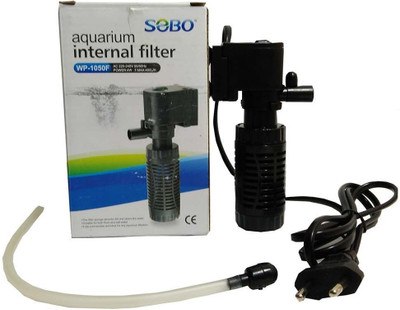 

Goofy Tails Sobo Aquarium Internal Filter WP-1050F (F.Max: 400L/H) Water Aquarium Pump(100 cm)