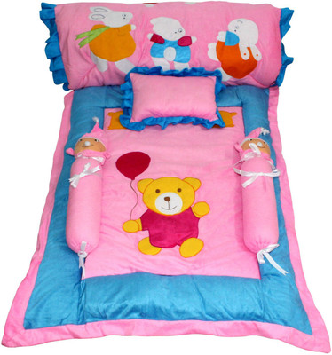

My Little Champ Baby King Size Bedding Set For 1 To 12 Month Babies Bedding Set Pooh(Fabric, Multicolor)