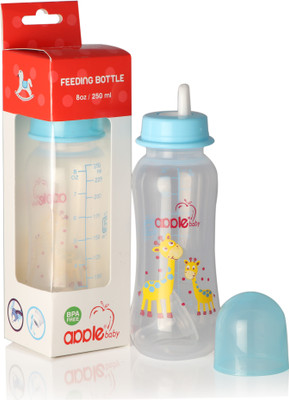 

Apple Baby Feeding Bottle For Babies - Blue - 240ml - 240 ml(blue)