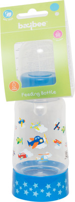 

Baybee Premium Breastmilk Feeding Bottle 150Ml with NaturalWave Nipple | Bottles, Medium Flow Nipples | Soft Silicone Nipple, Collapse Resistant Assorted color - 150 ml(Pink)