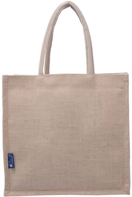 

Promise Bags Perfect Eco Friendly Naturally processed Multipurpose Reusable Jute Bags (Full-Cream) (Nursery/Play School) Waterproof Multipurpose Bag(Beige, 5 L)