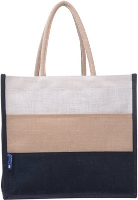 

Promise bags Perfect Eco Friendly Naturally processed Multipurpose Reusable Jute Bags(White , Cream , Black) Lunch Bag(Multicolor, 5 L)