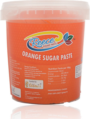 

Reece Orange Sugar Paste(1 kg, NA)