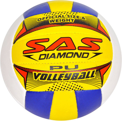 

SAS Durable All-weather 18 Panel Volleyball - Size: (Pack of 1, Multicolor