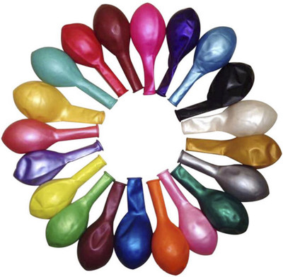 

Kraft Zine Solid Pack of 250 Multi Colour Balloon Balloon(Multicolor, Pack of 5)