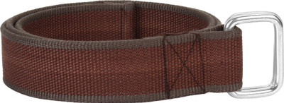 

Onlinemaniya Boys Casual Brown Canvas Belt, Grey;maroon
