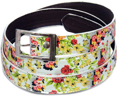 

BULL-I Girls Party Multicolor Artificial Leather Belt, Multi color