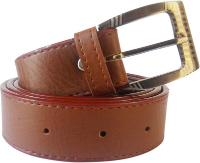 

femina09 Men Casual, Party, Formal, Evening Brown Artificial Leather Belt
