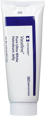 

Kendall Vaseline 3 Pack Medical Grade Pure Ultra White Petroleum Jelly Tubes ONLY(97.5 ml)