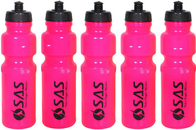 

SAS Yoga Safe Fresh Water 750 ml Sipper(Pack of 5, Pink)