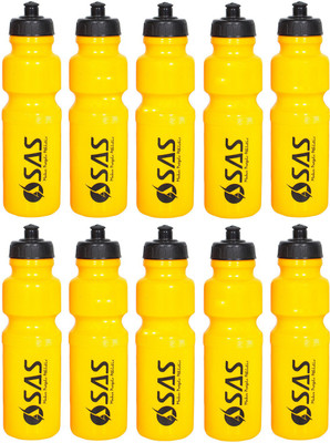 

SAS Fitness Safe Fresh Water 750 ml Sipper(Pack of 10, Yellow)