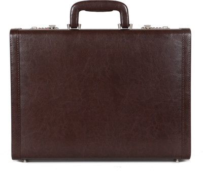 

C Comfort Faux Leather Briefcase Medium Briefcase - For Men & Women(Brown)