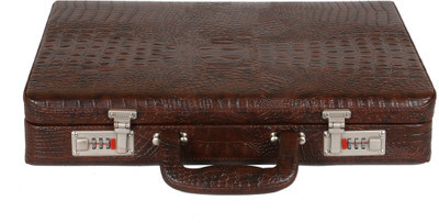

C Comfort Faux Leather Briefcase Medium Briefcase - For Men & Women(Brown)