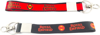 

ShopTop New Royal Enfield Fabric Id Tag Combo Locking Key Chain(Multicolor)