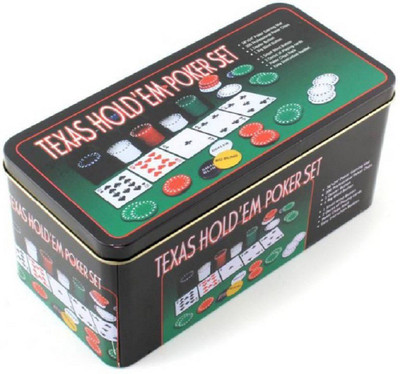 

Marvelous Gifts Texas Hold'em Poker set with 200chips(multicolor)
