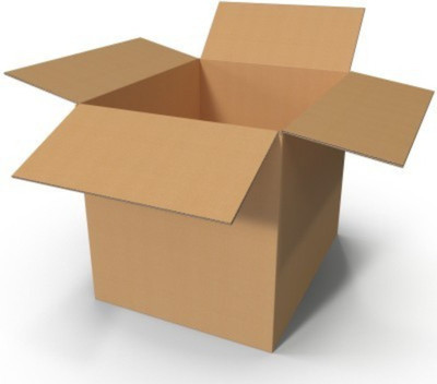 

Corrugated box Double Wall Carton Paper Packaging Box(Pack of 1 Brown)
