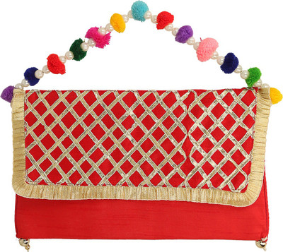 

Cinco Casual, Party Red Clutch