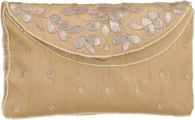 

Inner Beats Casual, Party Beige Clutch