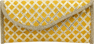 

Cinco Casual, Party Yellow Clutch