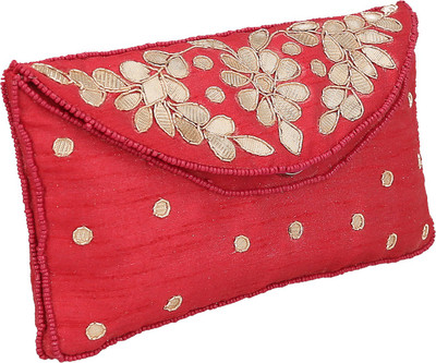

Inner Beats Casual, Party Red Clutch