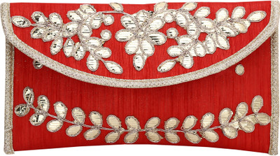 

Cinco Casual, Party Red Clutch