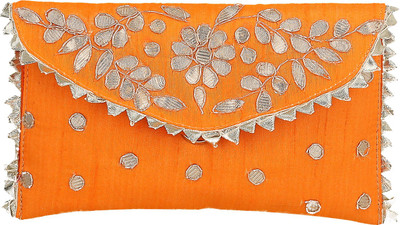 

Cinco Casual, Party Orange Clutch