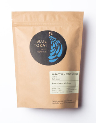

Blue Tokai Coffee Roasters Vienna Roast (Dark Roast) Coffee Beans (Turkish) Roast & Ground Coffee 250 g(Chocolate Flavoured)