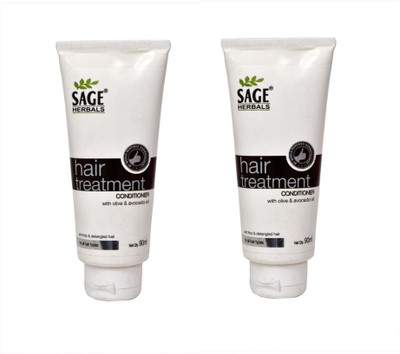 

Sage herbals Hair Treatment Anti hair fall Conditioner combo of 2(180 ml)