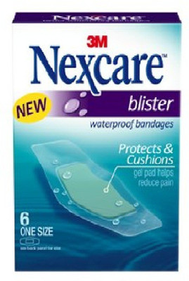 

Nexcare BWB-06 Blister Waterproof Bandages, One Size Crepe Bandage