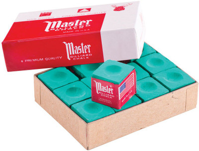 Laxmi Ganesh Billiard POOL CHALK POOL MASTER GREEN CHALK 12 PIECE Snooker, Pool, Billiards Cue Stick(Microfibre)