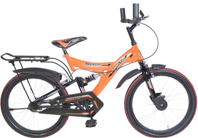 

Mustang® Momstar Superb Dual Suspension Bike For Kids Of Age 5-8Yrs Orange&Black 20 T Recreation Cycle(Single Speed, Multicolor)