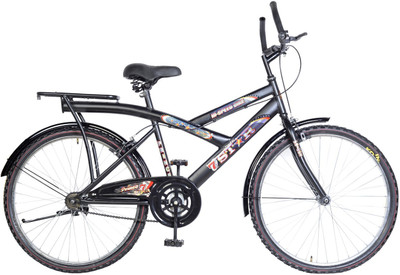 

Mustang® Prince 7 Star IBC Bike For Adults Matt Black 26 T Mountain Cycle(Single Speed, Multicolor)