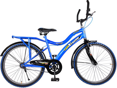 

Mustang® Momstar Xtreme Bike For Teenagers Blue&Black 24 T Recreation Cycle(Single Speed, Multicolor), Black;blue