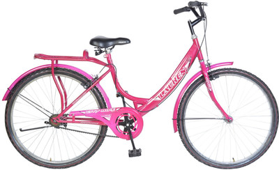 

Mustang® Prince Louren IBC Bike For Adults Pink 26 T Mountain Cycle(Single Speed, Multicolor)